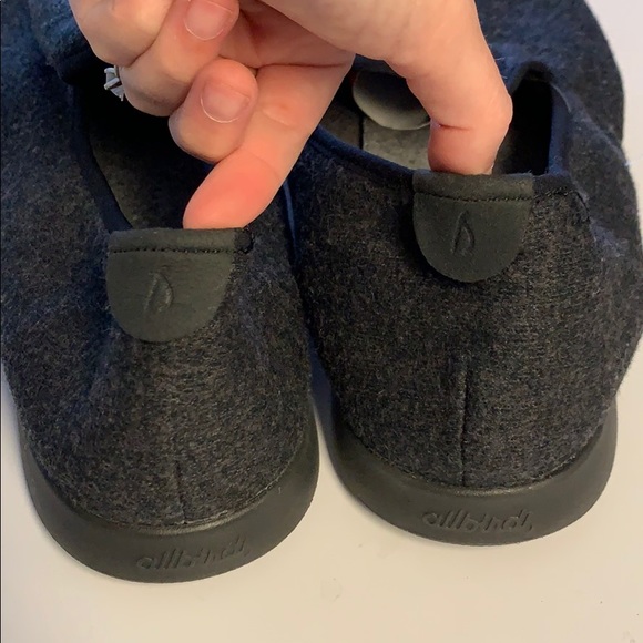 Allbirds men’s Black wool slip on loungers - Picture 6 of 8